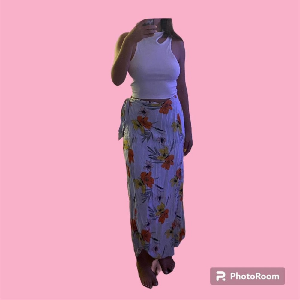 Floral Maxi Skirt